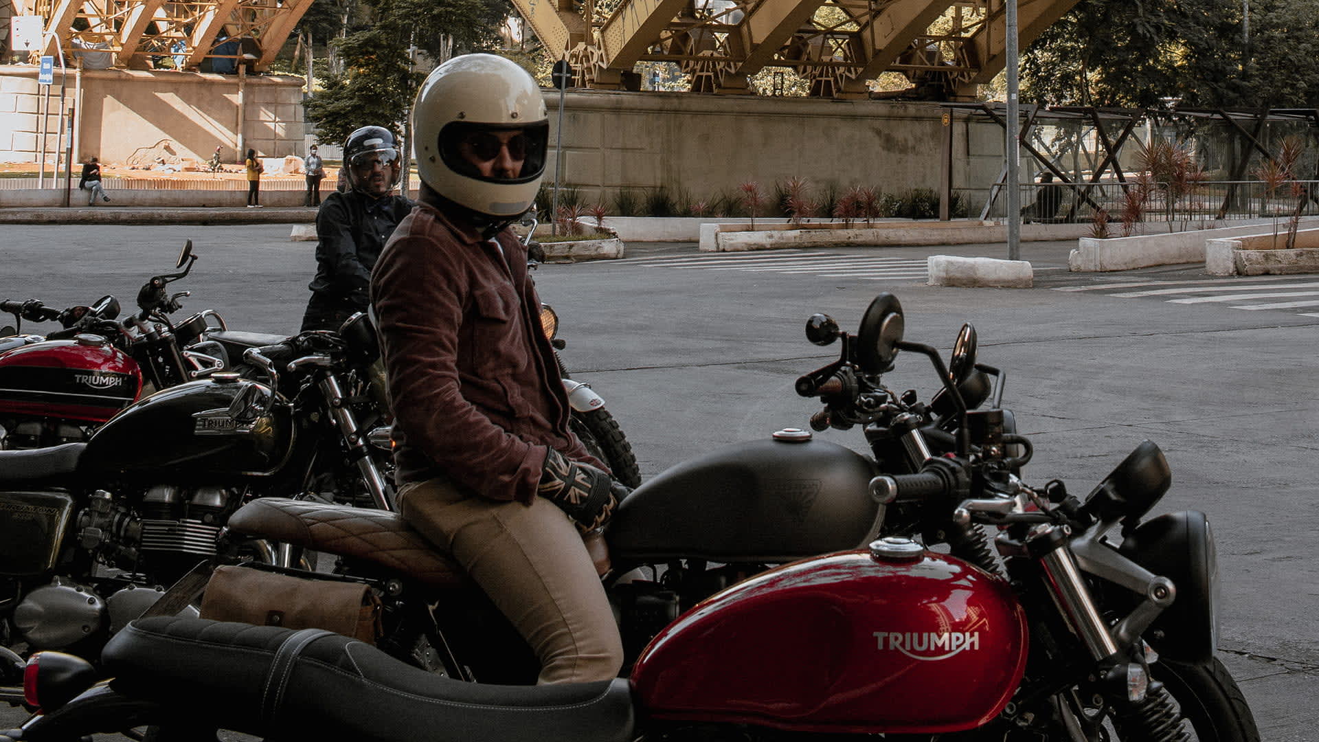 Distinguished gentlemen's ride Triumph